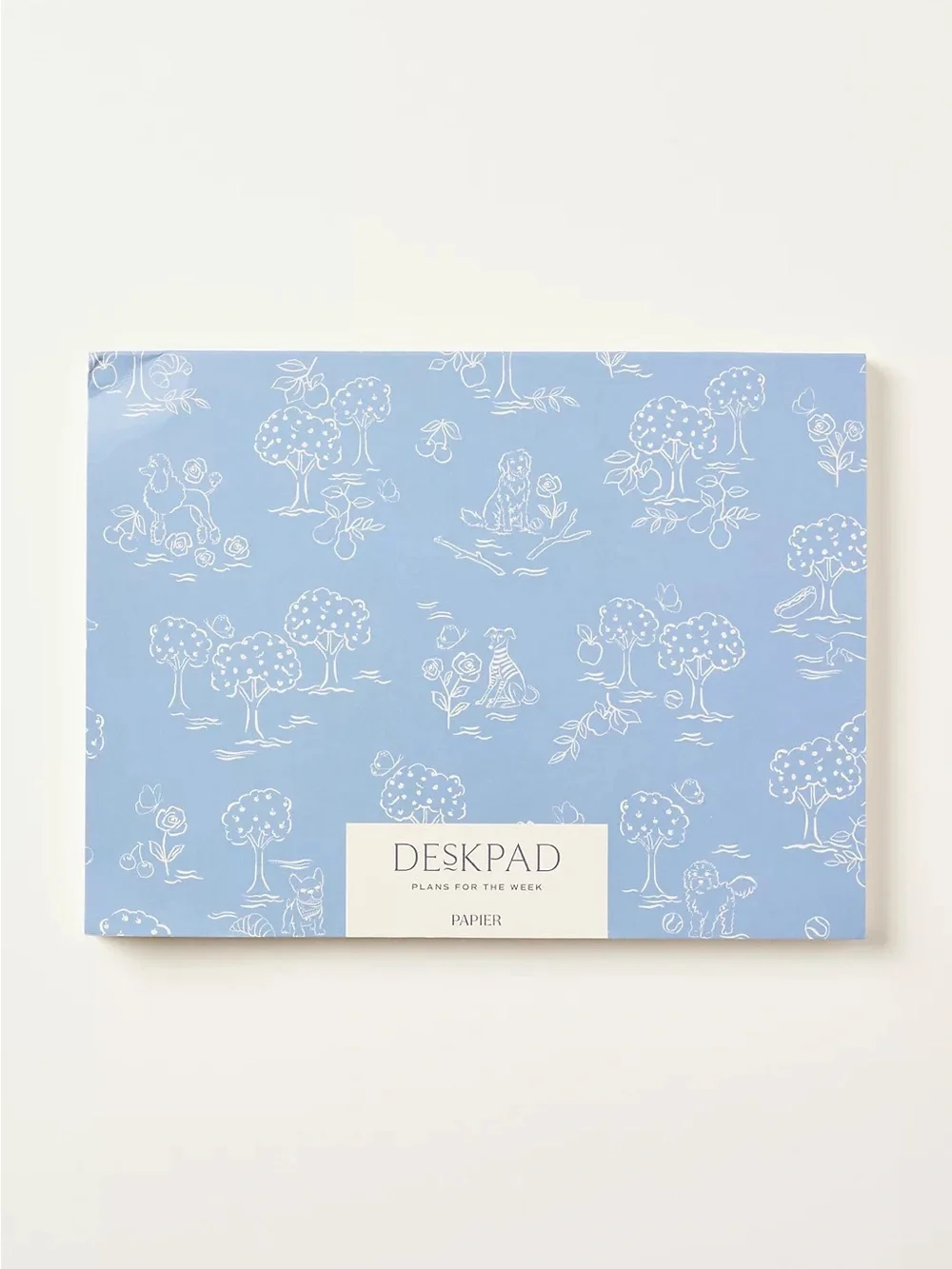 NWT Anthropologie x Papier Modern Toile Weekly Desk Pad